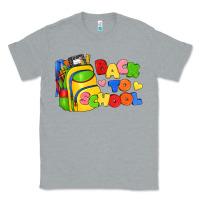 Heather Grey back to school with school bag Classic Tee - texasbilliewilder
