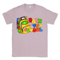 Lilac back to school with school bag Classic Tee - texasbilliewilder