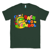 Sports Green back to school with school bag Classic Tee - texasbilliewilder