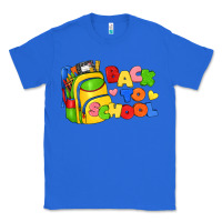 True Royal back to school with school bag Classic Tee - texasbilliewilder