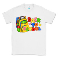 White back to school with school bag Classic Tee - texasbilliewilder