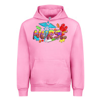 Fuchsia Pink Autism Nurse Urban Hoodie - NancyCooperArtShop