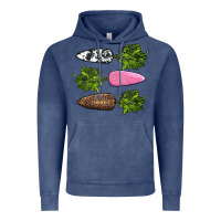 Vintage Denim easter carrots Vintage Hoodie - AdoDesignShop
