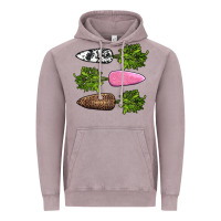 Easter Carrots Vintage Hoodie | Teevron