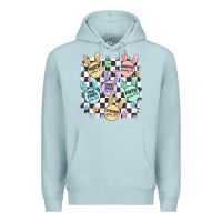 Blue Mist easter bunny candy Premium Hoodie - MaliasSmallBusiness