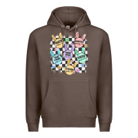Coffee easter bunny candy Premium Hoodie - MaliasSmallBusiness