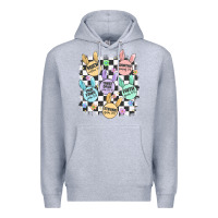 Heather Grey easter bunny candy Premium Hoodie - MaliasSmallBusiness