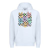 White easter bunny candy Premium Hoodie - MaliasSmallBusiness