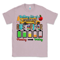 Lilac battery life of a bus driver Classic Tee - texasbilliewilder