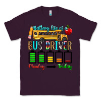 Plum battery life of a bus driver Classic Tee - texasbilliewilder