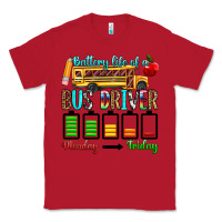 Red battery life of a bus driver Classic Tee - texasbilliewilder
