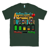 Sports Green battery life of a bus driver Classic Tee - texasbilliewilder