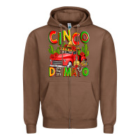 Chestnut cinco de mayo truck Zipper Hoodie - Zillion Design Studio
