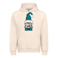 Sandshell winter gnome with snow globe Urban Hoodie - NancyCooperArtShop