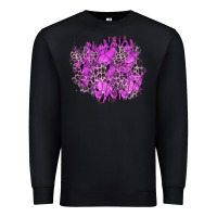 Black halloween patch Premium Sweatshirt - BundleAndBundleShop