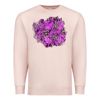 Pale Pink halloween patch Premium Sweatshirt - BundleAndBundleShop