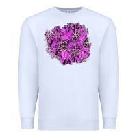 White halloween patch Premium Sweatshirt - BundleAndBundleShop
