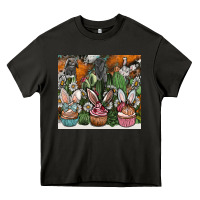 Asphalt easter Heavy Core Tee - CowhideDigitalArt