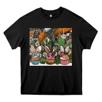 Black easter Heavy Core Tee - CowhideDigitalArt