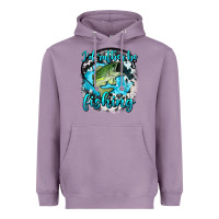 Lavender i d rather be fishing Heavyweight Hoodie - AdoDesignShop