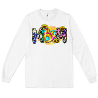 White mom sunflower Long Sleeve Tee - Zillion Design Studio