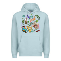 Blue Mist teacher tools Premium Hoodie - MaliasSmallBusiness