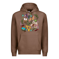 Chestnut teacher tools Premium Hoodie - MaliasSmallBusiness