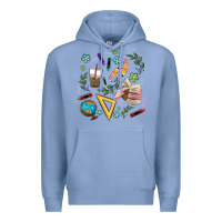 Colony Blue teacher tools Premium Hoodie - MaliasSmallBusiness