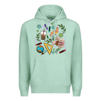 Seafoam teacher tools Premium Hoodie - MaliasSmallBusiness