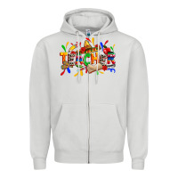 Dove Grey cinco de mayo teacher Zipper Hoodie - Zillion Design Studio