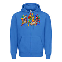 True Royal cinco de mayo teacher Zipper Hoodie - Zillion Design Studio