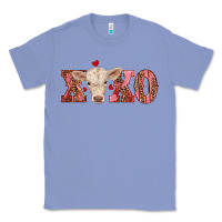 Colony Blue xoxo charolais calf Classic Tee - RanaPortraitStore