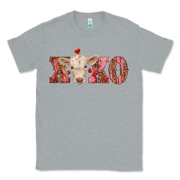 Heather Grey xoxo charolais calf Classic Tee - RanaPortraitStore