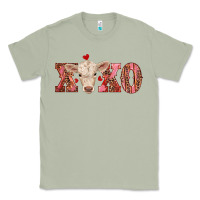 Matcha xoxo charolais calf Classic Tee - RanaPortraitStore