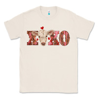 Natural xoxo charolais calf Classic Tee - RanaPortraitStore