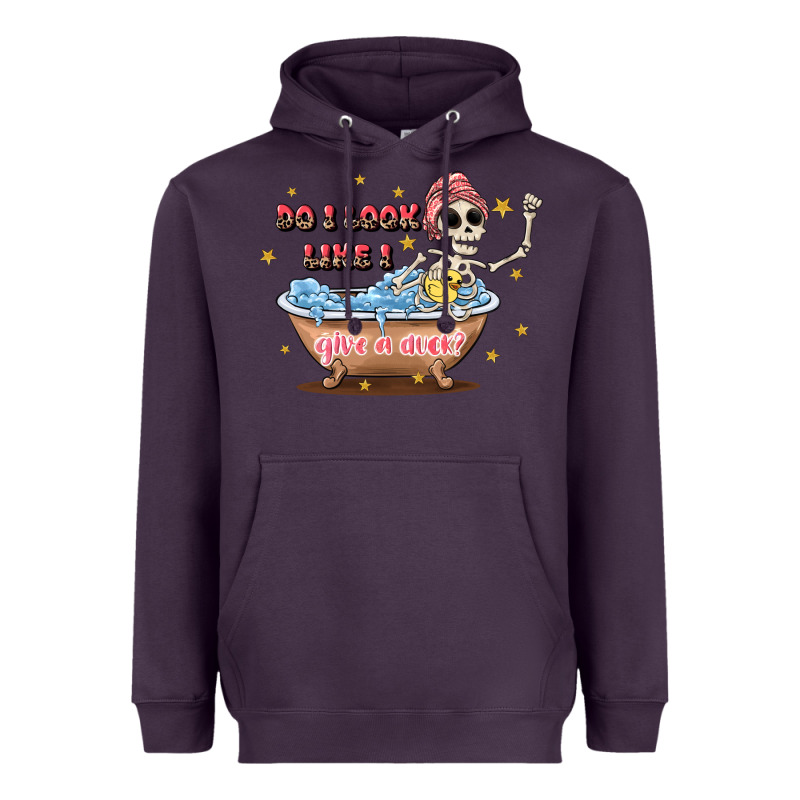 Do I Look Like I Give A Duck Heavyweight Hoodie by JahusDesignShop | Teevron