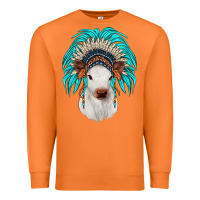 Carrot calf indian headdress Premium Sweatshirt - JahusDesignShop