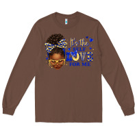 Chestnut sorority colors blue and gold it's the self love f Long Sleeve Tee - texasbilliewilder