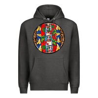 Charcoal Heather dominican republic coasters Premium Hoodie - AdoDesignShop