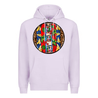 Lilac dominican republic coasters Premium Hoodie - AdoDesignShop