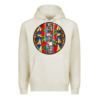 Oatmeal Heather dominican republic coasters Premium Hoodie - AdoDesignShop