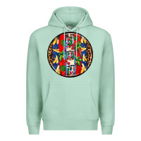 Seafoam dominican republic coasters Premium Hoodie - AdoDesignShop