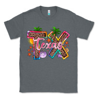 Charcoal Heather texas summer Classic Tee - Zillion Design Studio