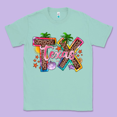 Texas Summer Classic Tee Designed By Zillion Design Studio