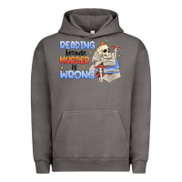 Pigment Tornado reading because murder is wrong Urban Hoodie - MaliasSmallBusiness