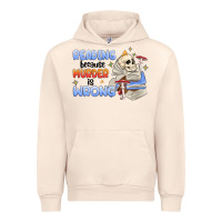 Sandshell reading because murder is wrong Urban Hoodie - MaliasSmallBusiness