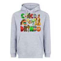 Heather Grey cinco de mayo Heavyweight Hoodie - AdoDesignShop
