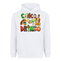 White cinco de mayo Heavyweight Hoodie - AdoDesignShop