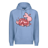 Colony Blue happy easter Premium Hoodie - MaliasSmallBusiness