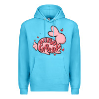 Ocean Blue happy easter Premium Hoodie - MaliasSmallBusiness
